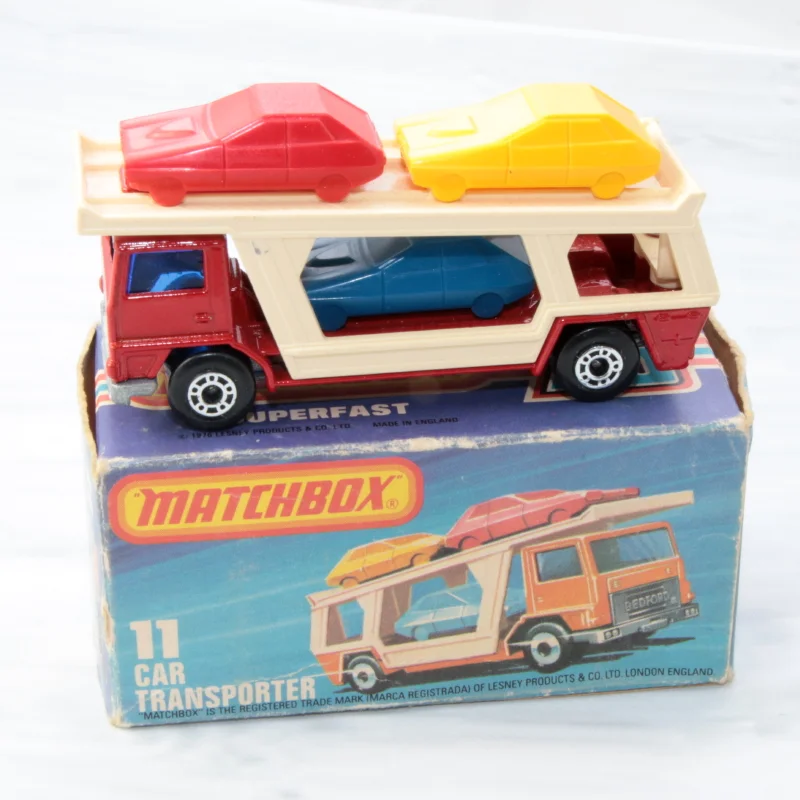 Matchbox 11 Superfast Car Transporter Made In England 1978 - 1982. Lesney Products & Co Ltd.