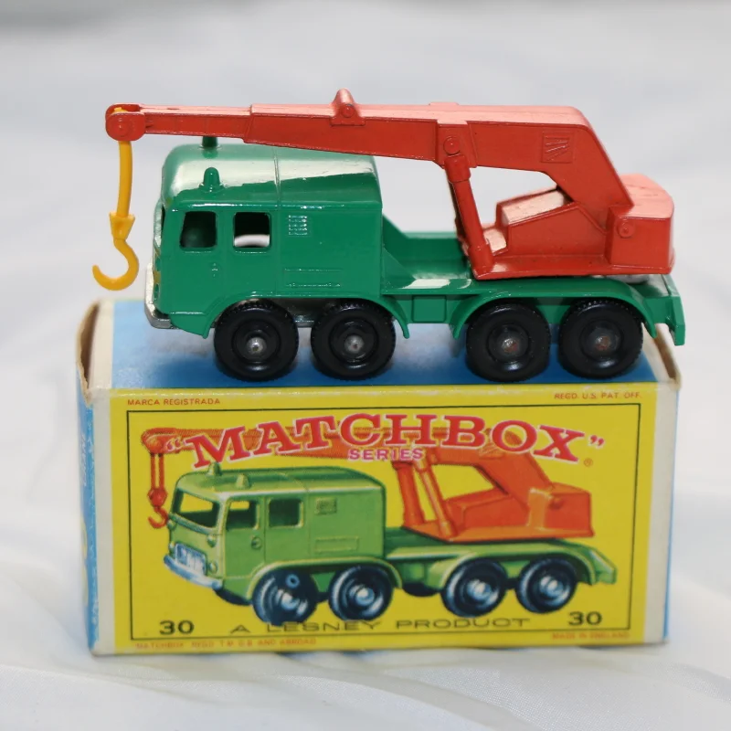 Matchbox 30c 8 Wheel Crane Matchbox 30c 8 Wheel Crane